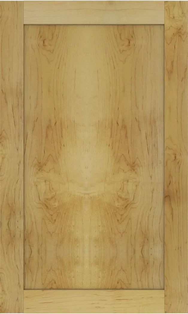 Custom Maple Flat Panel Cabinet Doors | Estate Millwork Product Image