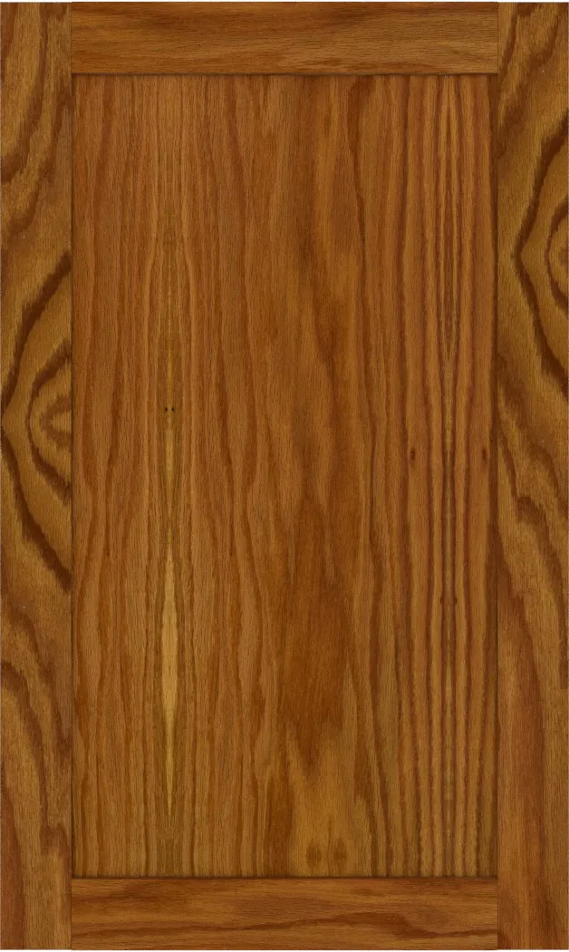 Custom Red Oak Flat Panel Cabinet Doors | Estate Millwork Product Image