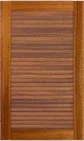Louvered 100  Teak  Cabinets