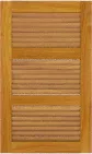 Louvered 33 33 33  Cypress  Cabinets