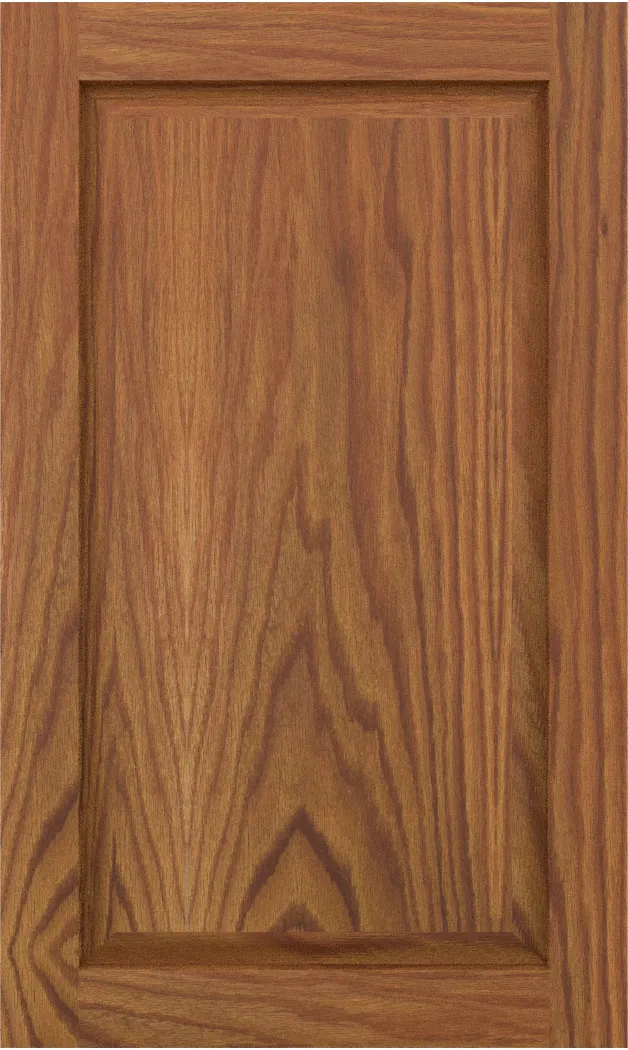 Custom Red Oak Raised Panel Cabinet Doors | Estate Millwork Product Image