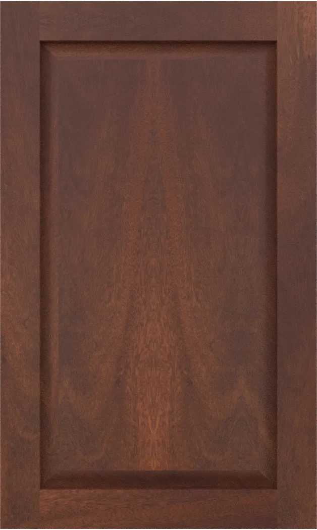 Custom Sapele Raised Panel Cabinet Doors | Estate Millwork Product Image
