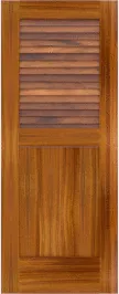 Custom  Boat  House  Teak  Doors