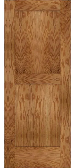 Custom White Oak Bathroom Doors | Estate Millwork Product Image