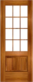 French  Antoinette  Teak  Doors