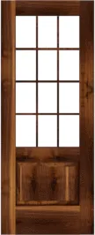 French  Antoinette  Walnut  Doors