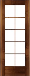 French  Bastille  Walnut  Doors