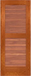 Louvered  Key  West  Cherry  Doors