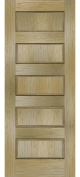 Custom Poplar Raised Panel Doors | Estate Millwork Product Image