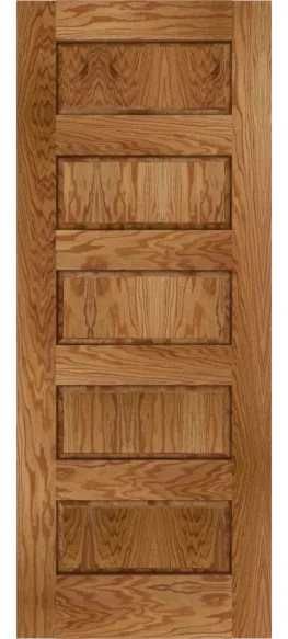 Custom White Oak Entry Doors | Estate Millwork Product Image