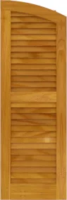 Arched Asheville Cypress Shutters