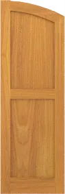 Arched  Grace  Cypress  Shutters