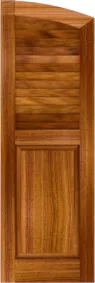Arched Lighthouse Teak Shutters