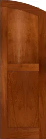 Arched Williamsburg Mahogany Shutters