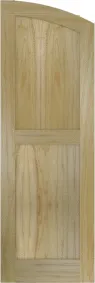 Arched Williamsburg Poplar Shutters