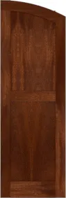 Arched Williamsburg Red Oak Shutters