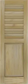 Combination  Lighthouse  Poplar  Shutters