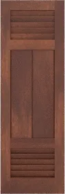 Combination  Perryman  Sapele  Shutters