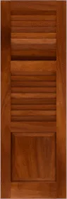 Combination  Sawgrass  Mahogany  Shutters