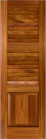 Combination  Sawgrass  Teak  Shutters