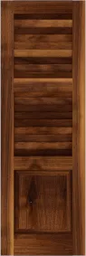 Combination  Sawgrass  Walnut  Shutters