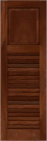 Combination  Sea  Breeze  Sapele  Shutters