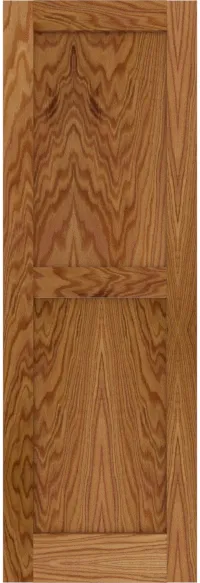 Custom White Oak Outside Shutters | Estate Millwork Product Image
