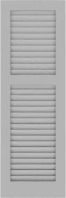 Louvered  Low  Country  Azek  Shutters