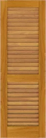 Louvered  Veranda  Cypress  Shutters