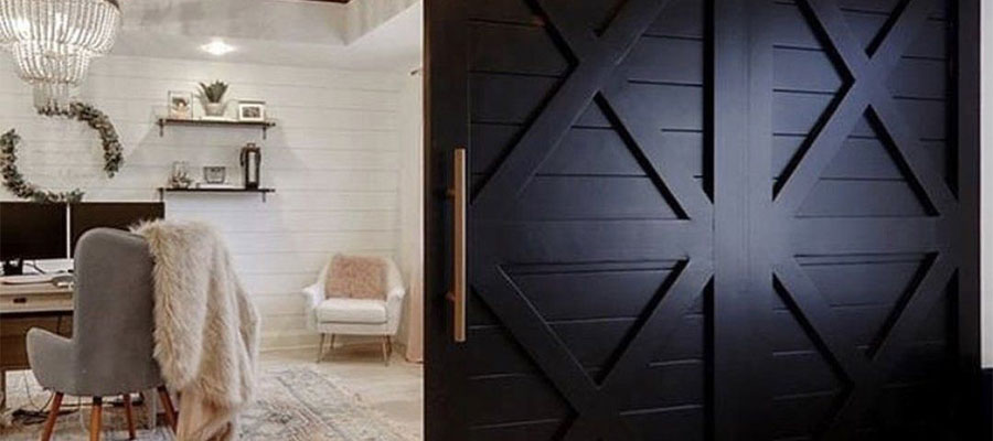 Goodbye, Ugly Doors. Hello, Gorgeous Interior Barn Doors