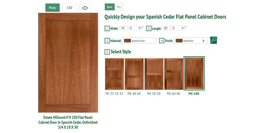 Solid Hardwood Cabinet Doors In and Outside your Home