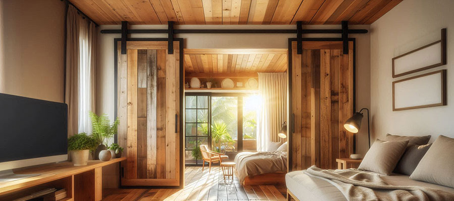 Sliding Wooden Barn Doors: A Blend of Functionality and